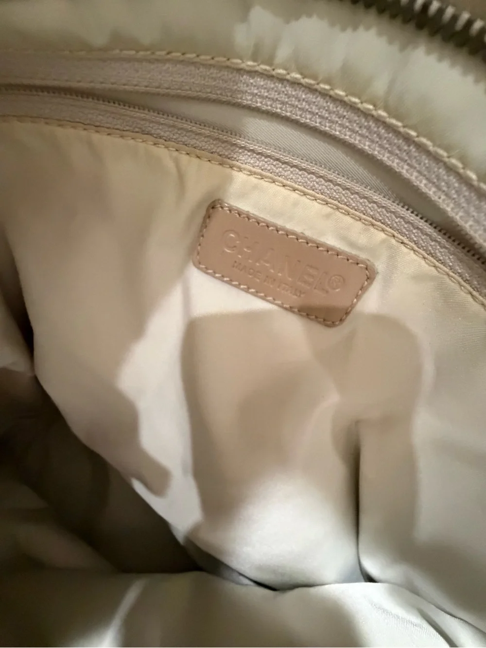 CHANEL shoulder tote